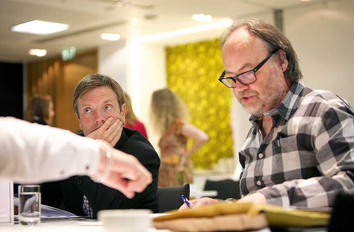 Student Media Awards: Student Media Awards: judging lunch