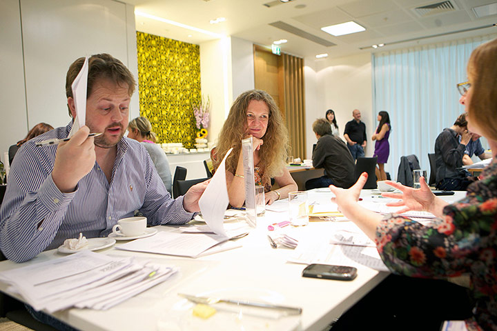 Student Media Awards: Student Media Awards: judging lunch