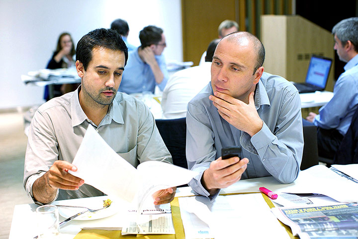 Student Media Awards: Student Media Awards: judging lunch