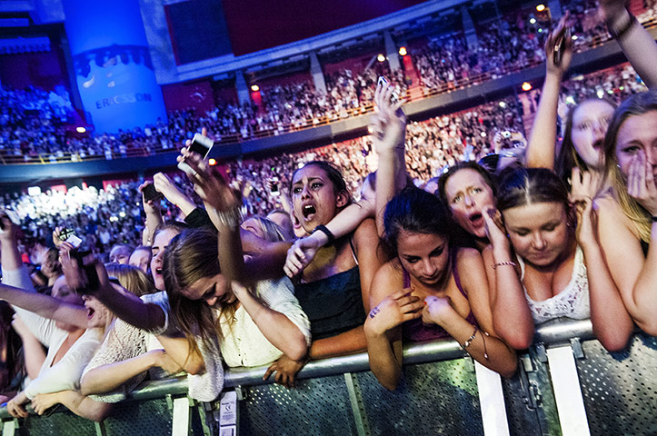 20 Photos: Justin Bieber in concert, Globe Arena, Stockholm, Sweden - 23 Apr 2013