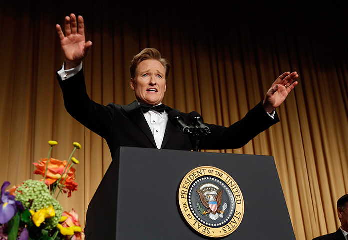 White House dinner: Comedian Conan O'Brien speaks 