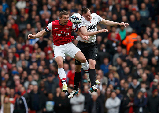 Arsenal v Man U: Arsenal Man U 28.04.13