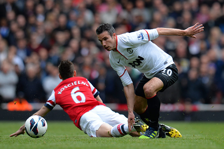 Arsenal v Man U: Arsenal Man U 28.04.13