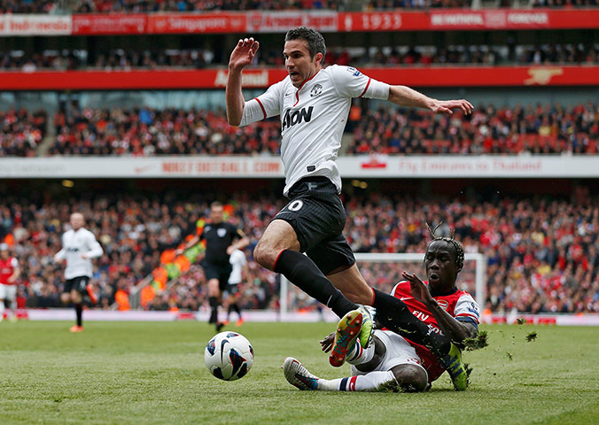 Arsenal v Man U: Arsenal Man U 28.04.13