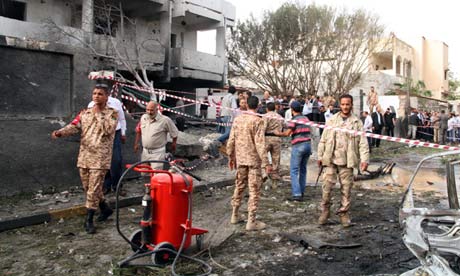 French embassy in Libya after car bomb blast