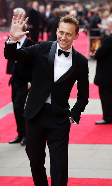 Laurence Olivier Awards: Tom Hiddleston at the Royal Opera House