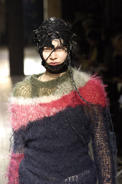 Punk at the Met: Punk-inspired fashion (Junya Watanabe)