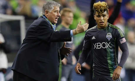 Sigi Schmid DeAndre Yedlin Seattle Sounders Santos Laguna CCL