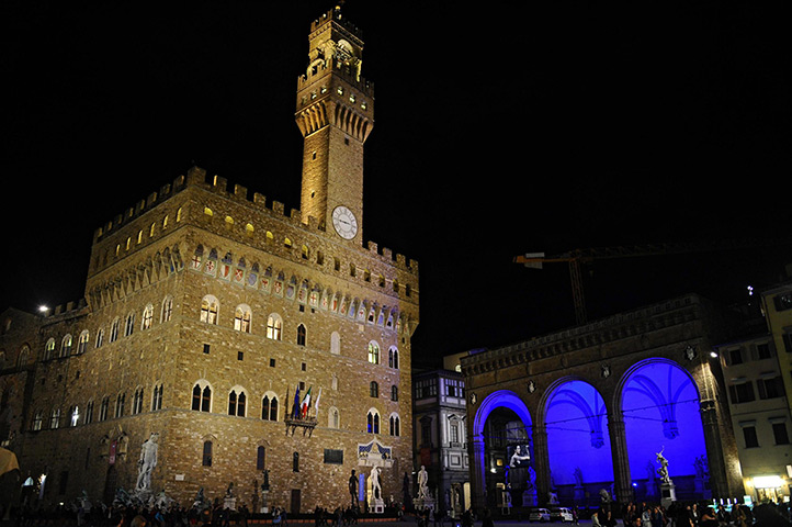 World Autism Day: The lodge 'dei Lanzi' in Florence, Italy