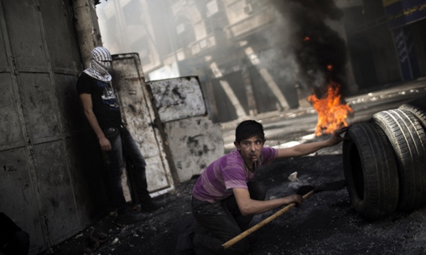 Marco Longari figured in PDL earlier today. He is filing some excellent work from Hebron of Palestinian demonstrators clashing with the Israeli army. Here's a selection.