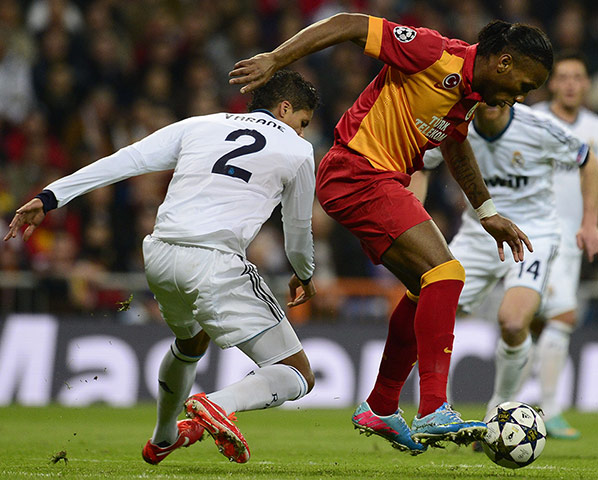 footballtter: Real Madrid's French defender Raphael Va