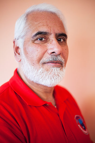 Action on Stroke month: Stroke: Portrait of Abdul