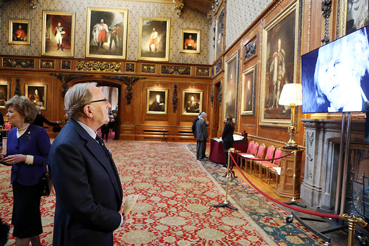 Queen gets a Bafta: Stars join Queen to celebrate film