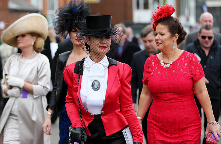 ladies day at aintree: John Smith's Grand National Meeting