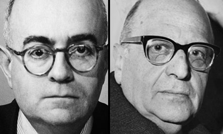 Theodor W Adorno and Max Horkheimer 