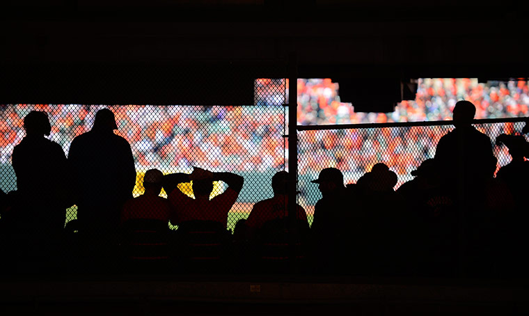 24 Hours: Baseball fans pack the stands at Oriole Park