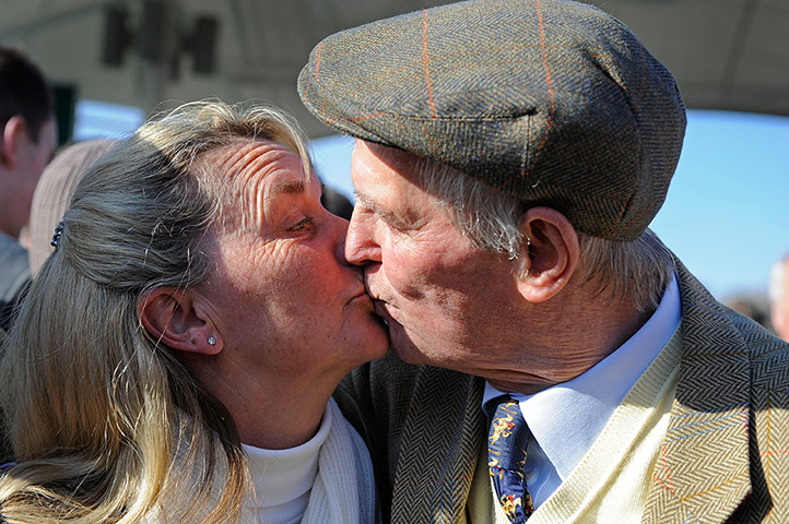 Tom Jenkins Aintree: Sue and Harvey Smith