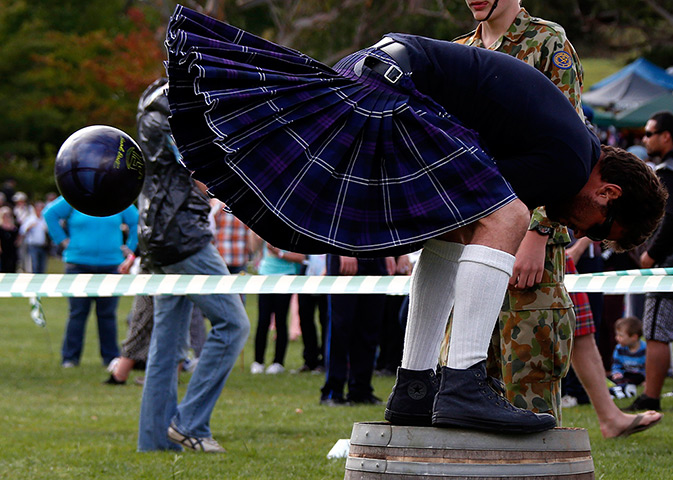 24 hours in pictures: Bundanoon Highland Gathering in New South Wales