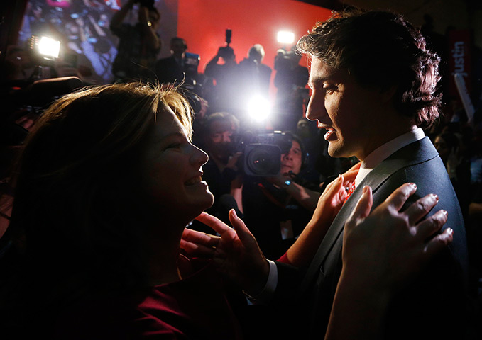 24 hours in pictures: Justin Trudeau 