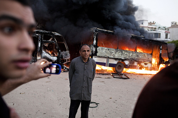 from the agencies: Ed Giles in Cairo