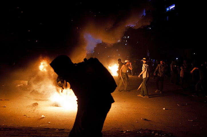 from the agencies: Ed Giles in Cairo