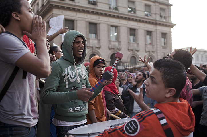 from the agencies: Ed Giles in Cairo