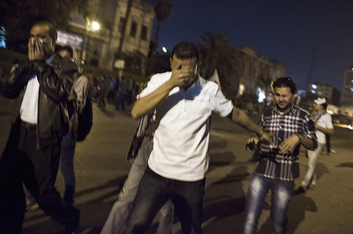 from the agencies: Ed Giles in Cairo