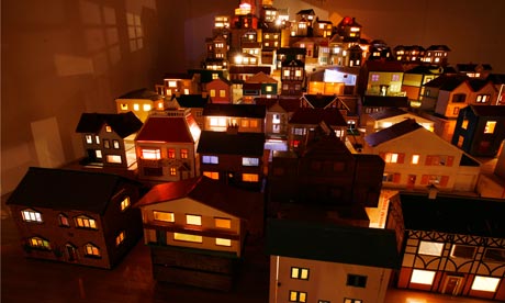Rachel Whiteread dolls houses at Hayward