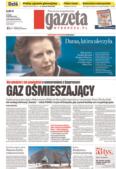 World Maggie front pages : Thatcher International newspaper front pages 