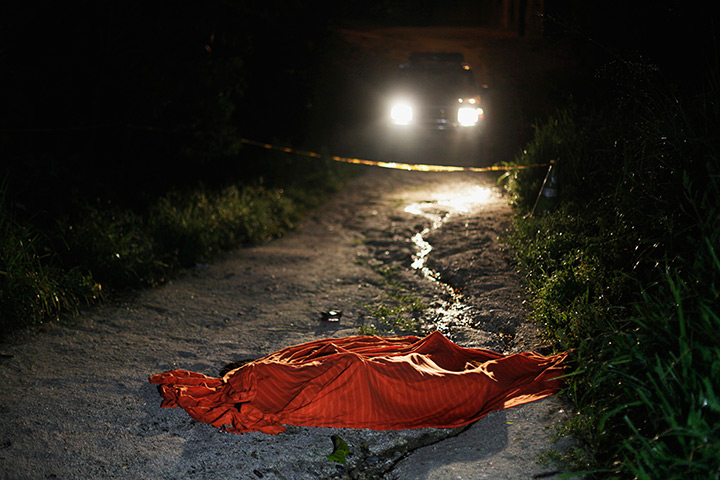 from the agencies: Jorge Cabrera in San Pedro Sula, Honduras; the world's most violent city