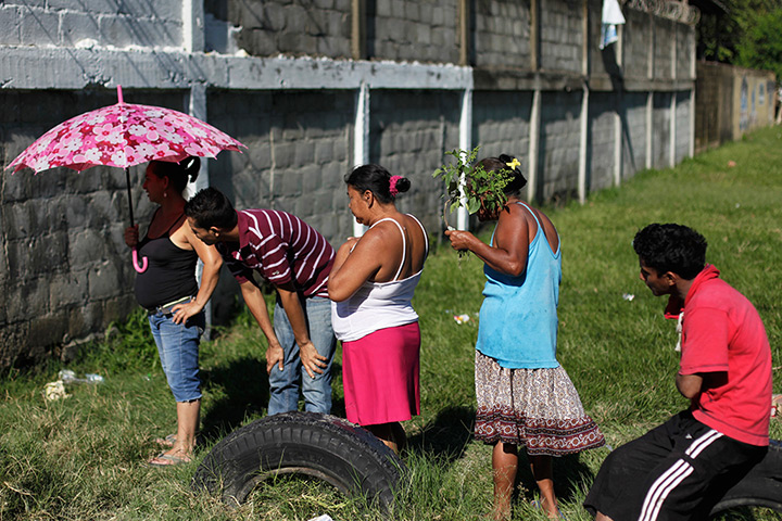 from the agencies: Jorge Cabrera in San Pedro Sula, Honduras; the world's most violent city