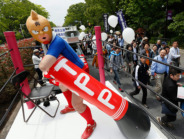 May Day: Workers demonstrate in Tokyo, Japan