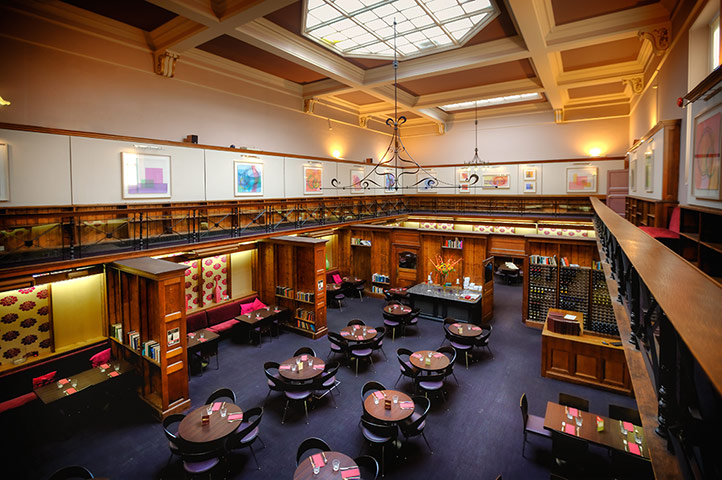 restaurant gallery: The Library Restaurant, Norwich