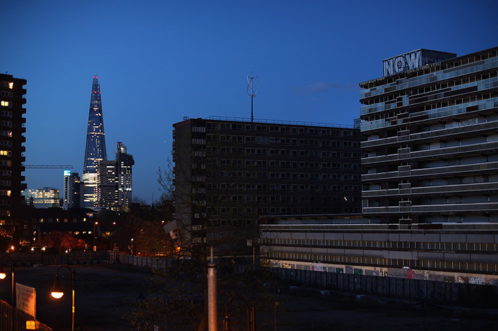 from the agenices : Dan Kitwood at the Heygate Estate in South London