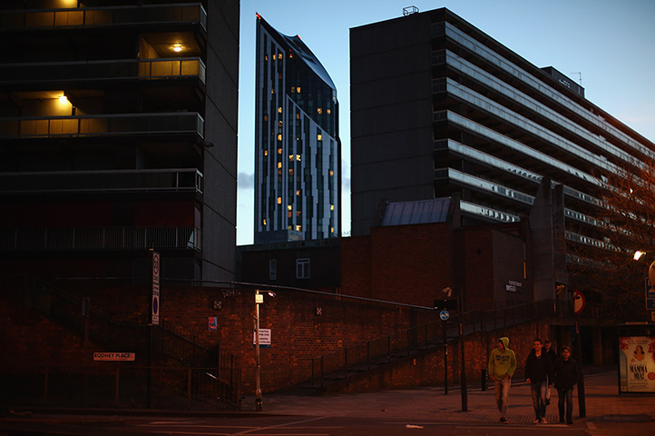 from the agenices : Dan Kitwood at the Heygate Estate in South London