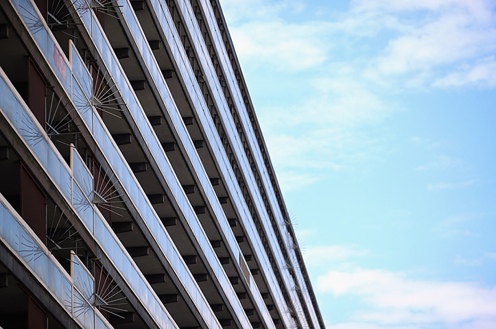 from the agenices : Dan Kitwood at the Heygate Estate in South London