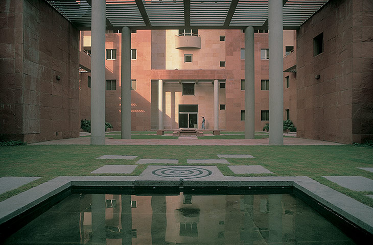 Charles Correa: British Council building in Delhi