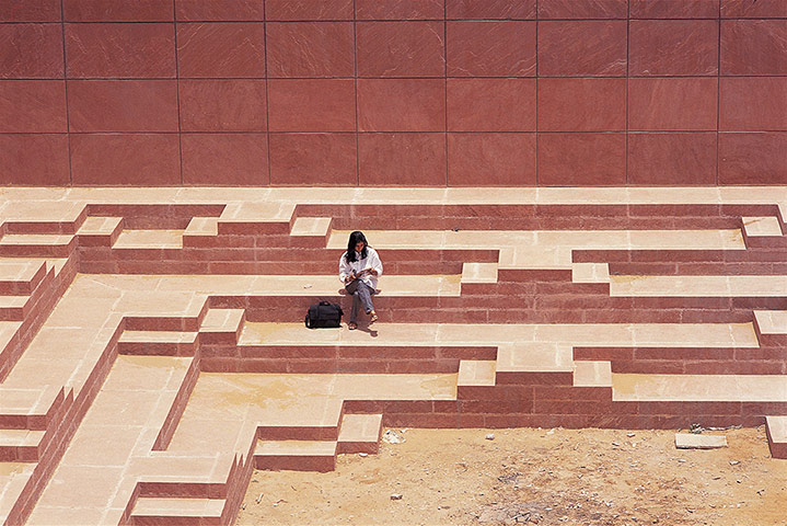 Charles Correa : Jawahar Kala Kendra