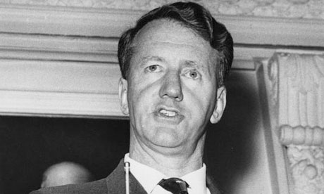 Ian Smith, prime minister of Rhodesia (Zimbabwe), who Guardian journalist Peter Niesewand threatened to sue for libel after his imprisonment. - archiveiansmith-006