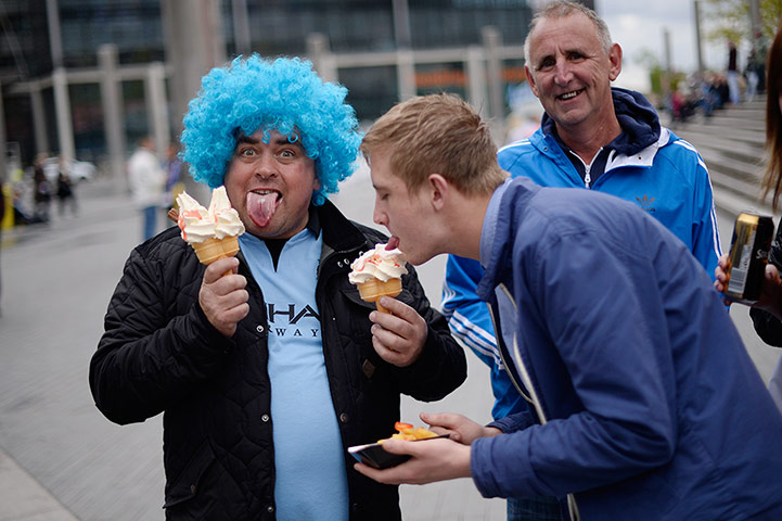 TJ Cup final: Fans at the FA Cup Final