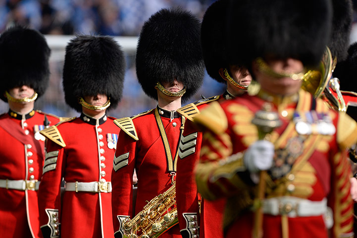 TJ Cup final 2: The Coldstream Guards at the FA Cup final