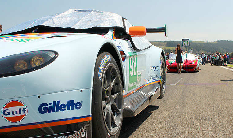 spa: The No98 Aston Martin of Bruno Senna
