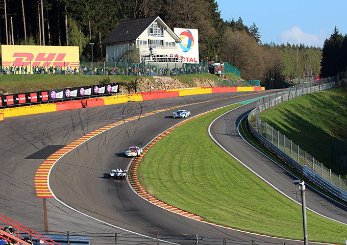 spa: Heading up the hill at Eau Rouge