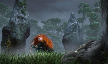 Princess Merida in Disney's Brave film