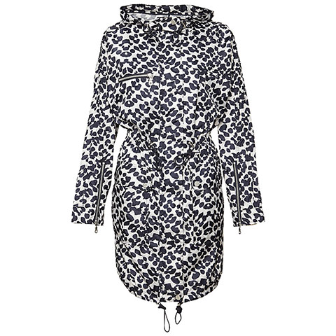Spring coats: Spring raincoats  leopard print parka by Whistles
