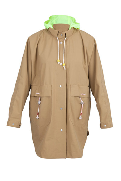 Spring coats: Spring raincoats kagool by Folk Clothing