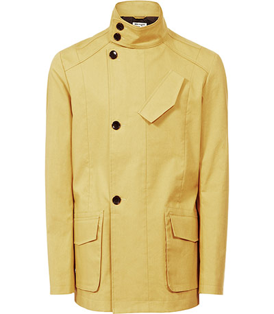 Spring coats: Spring raincoats yellow Reiss mac