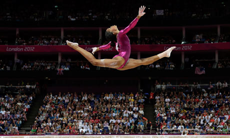 Gymnast Gabrielle Douglas at London 2012