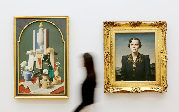 Tate rehang: Meredith Frampton's Trial and Error hangs next to Gerald Brockhurst's Portr