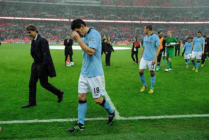 Mancini at Man City: Loss to Wigan